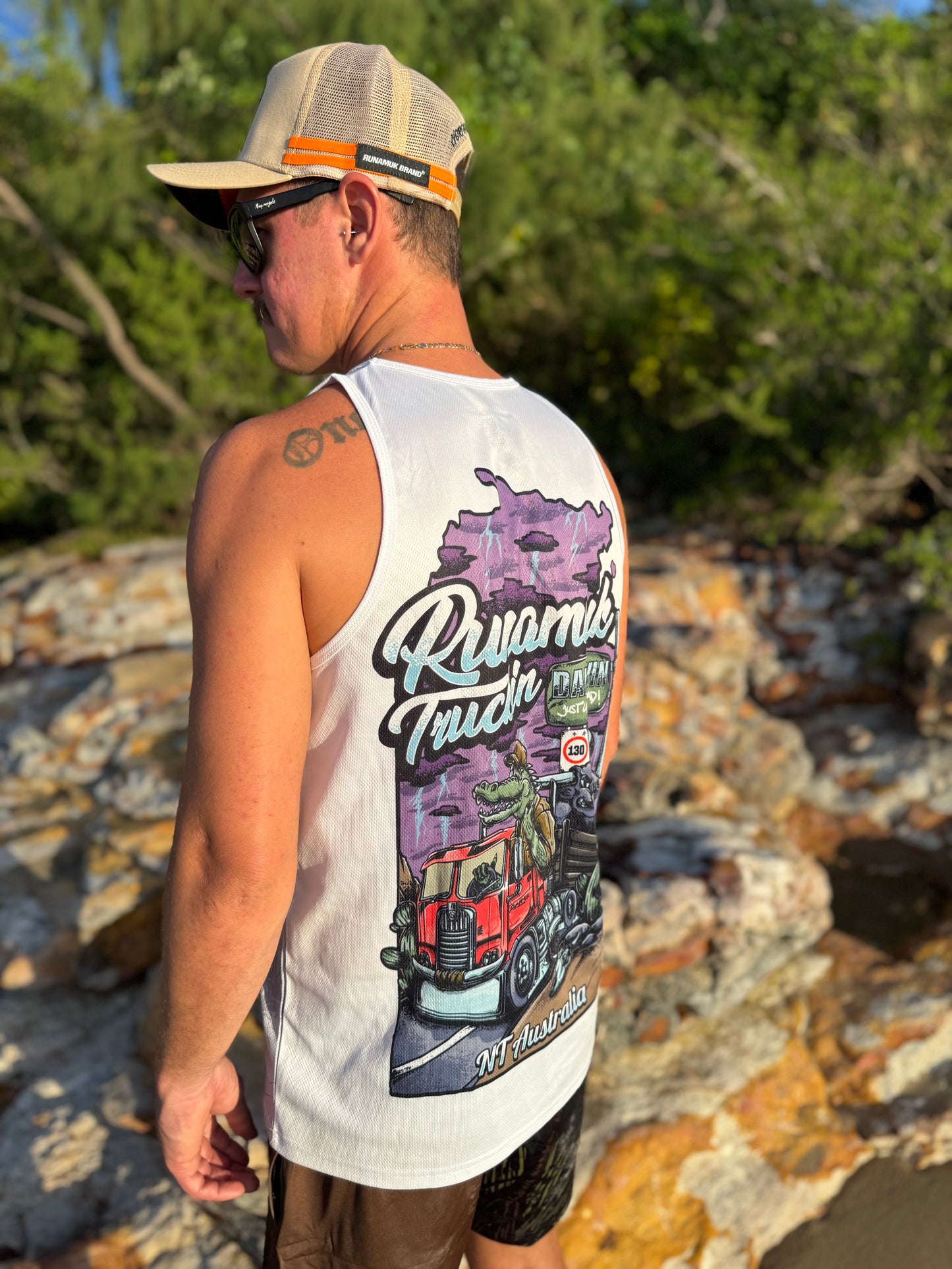 Runamuk Truckin' Singlet