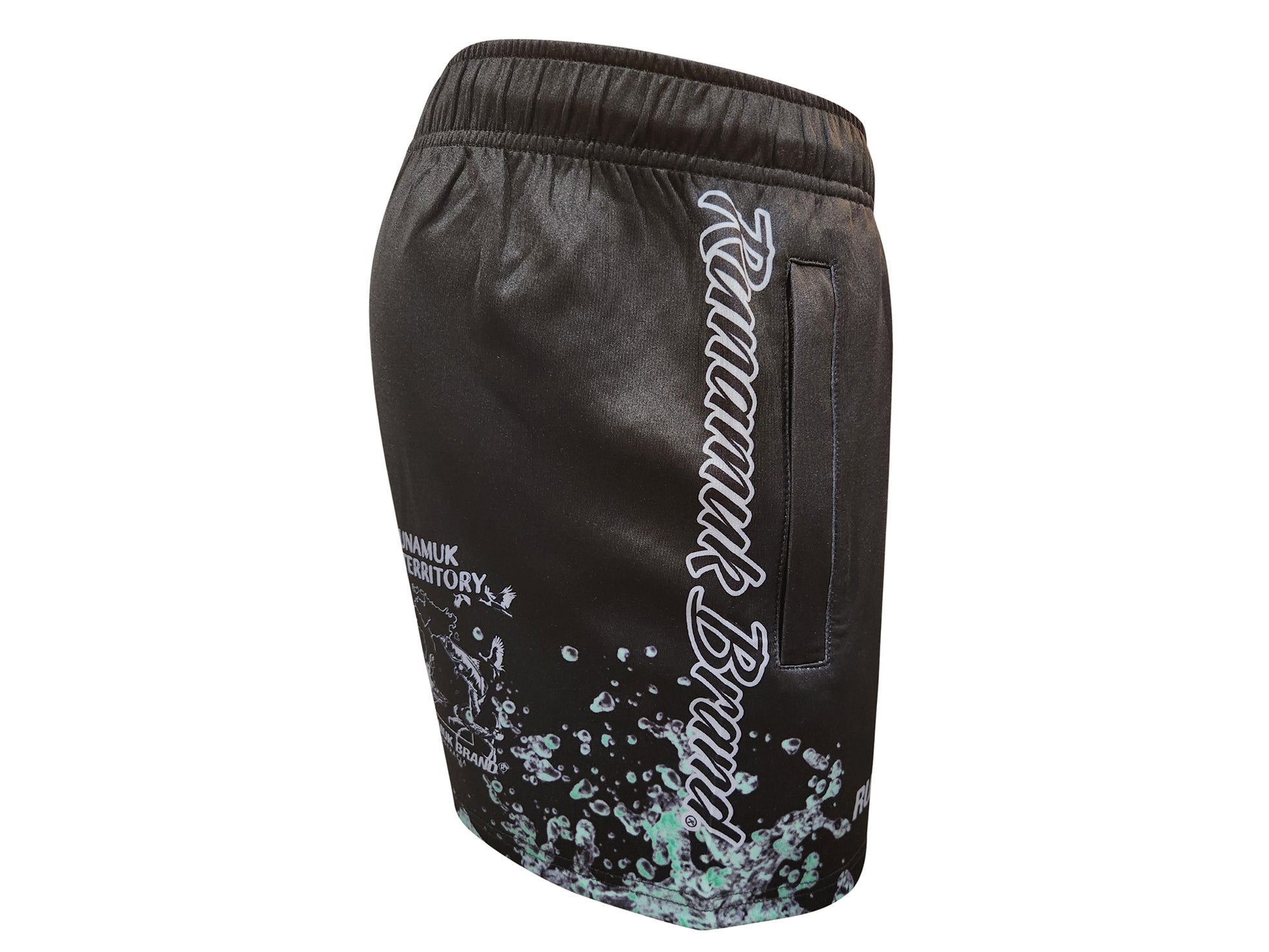 Runamuk Territory Footy Shorts - Runamuk Brand - Apparel & Accessories