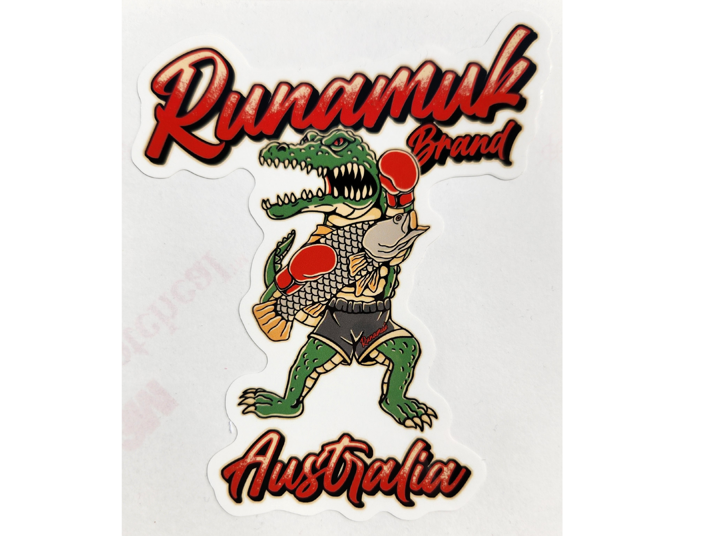 Iconic Boxing Croc Sticker