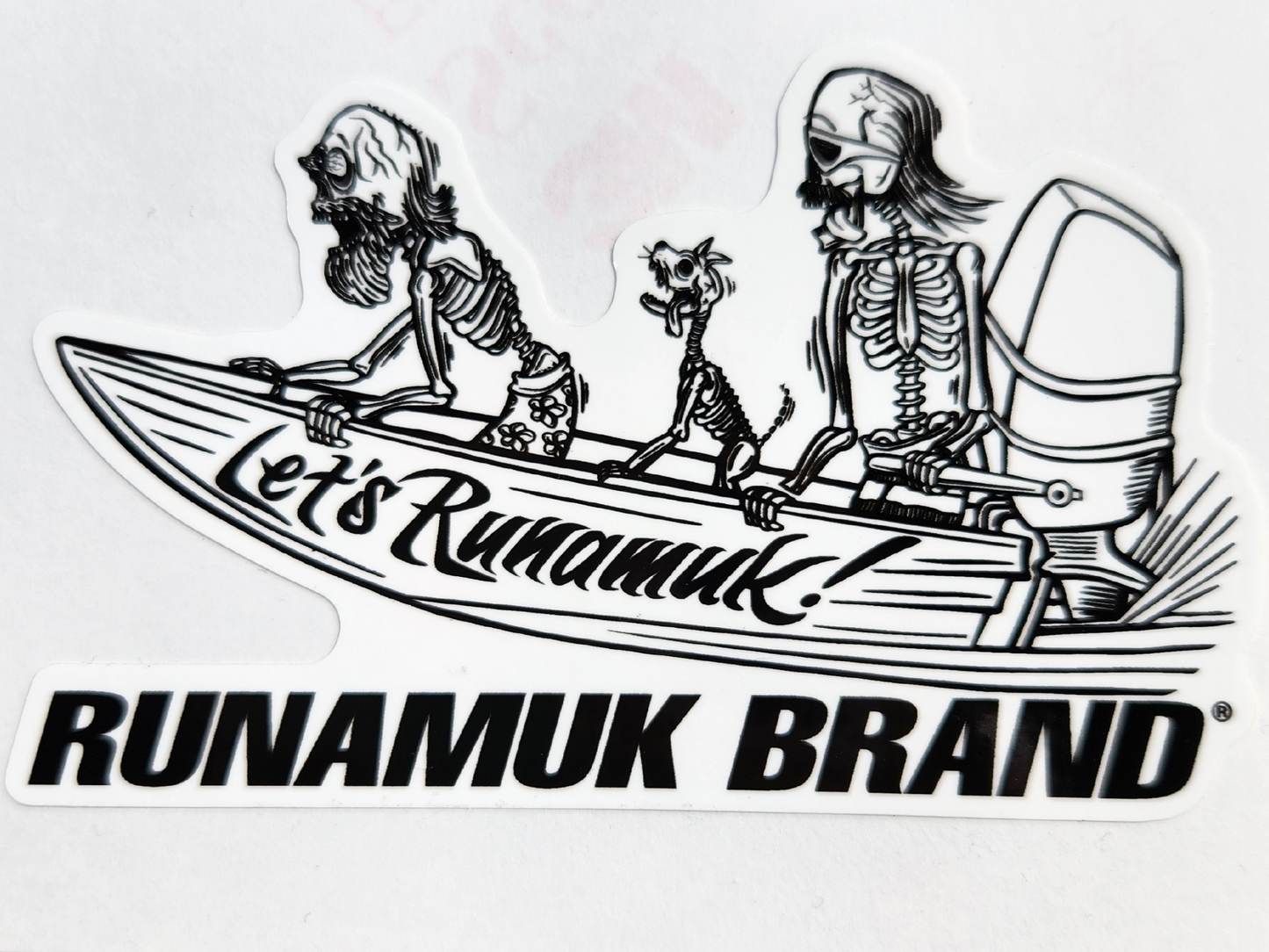 Tinny Racing Sticker