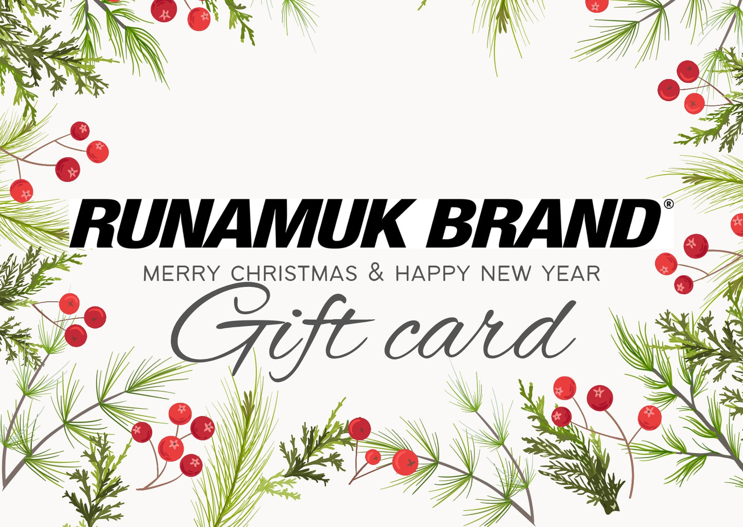 Merry Christmas Gift Card