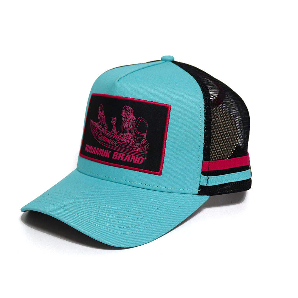 Ponytail Tinny Racing Trucker Cap