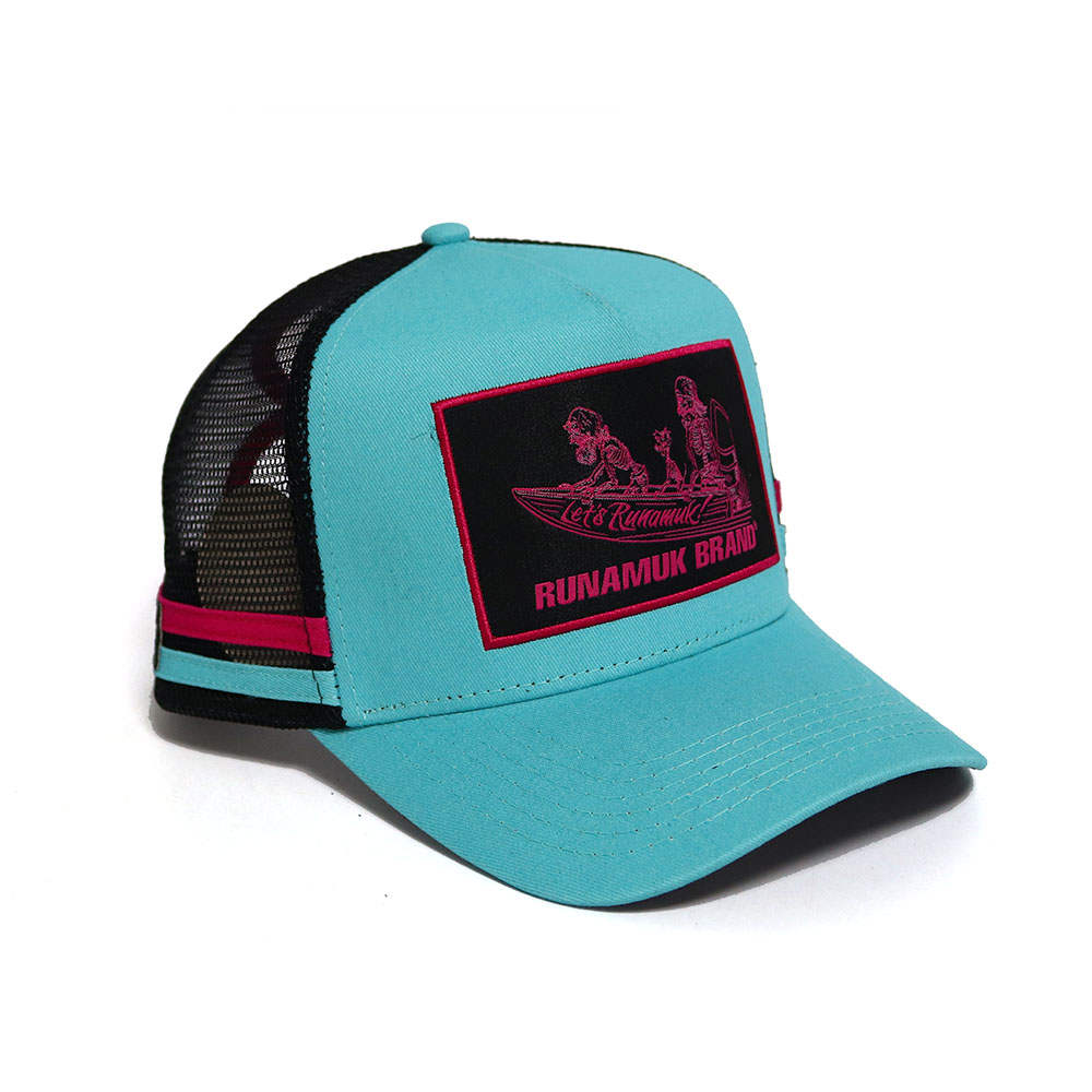 Ponytail Tinny Racing Trucker Cap