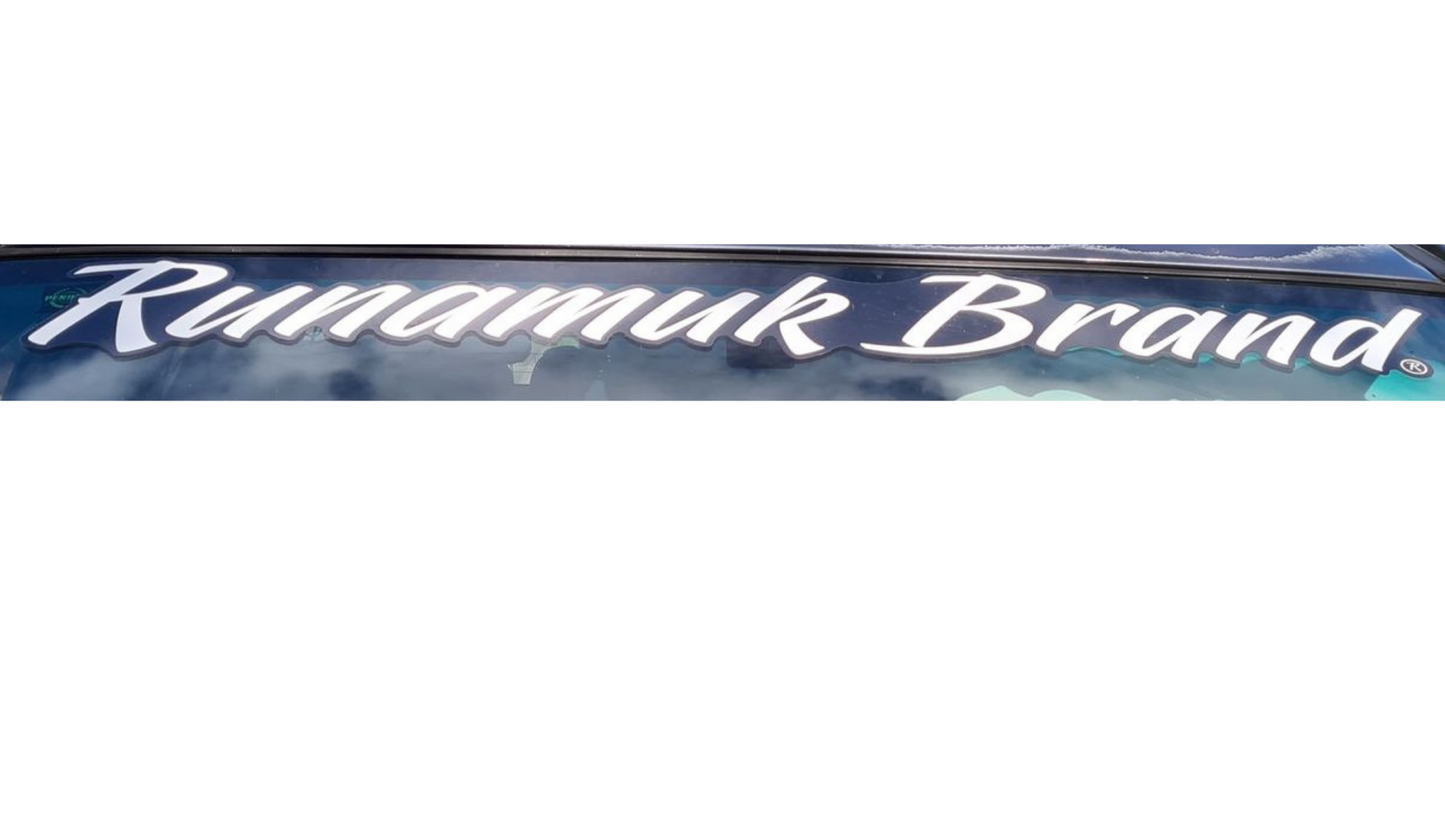 Runamuk Brand Slick Sticker