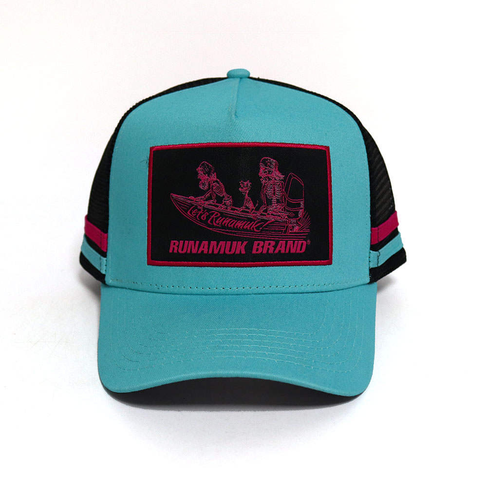 Ponytail Tinny Racing Trucker Cap