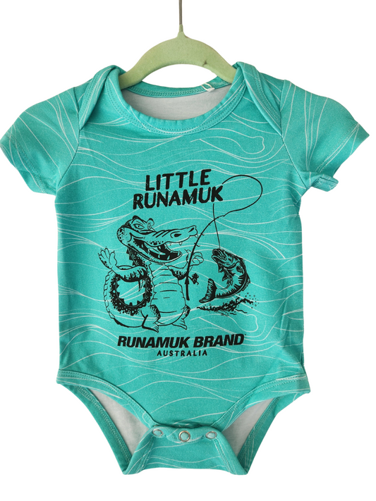 Little Runamuk Baby Onesie