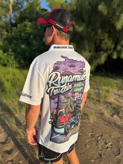 Runamuk Truckin' Short Sleeve Polo Shirt