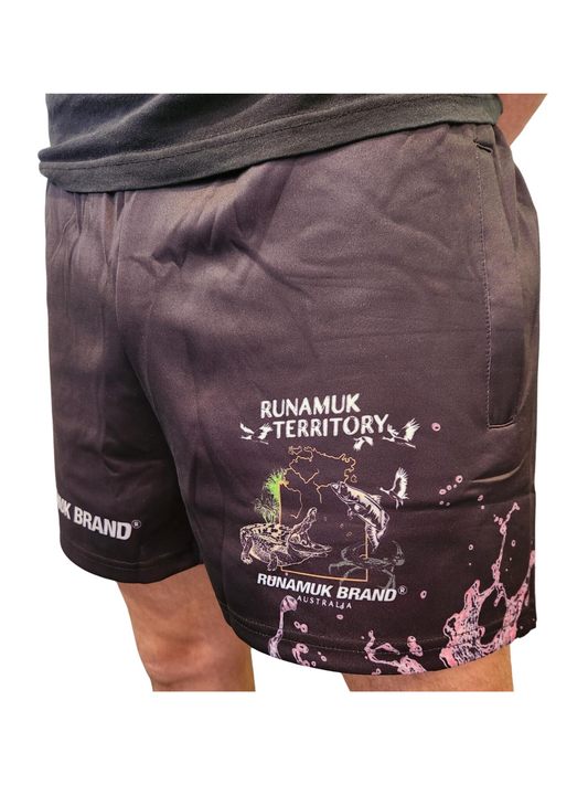 Runamuk Territory Footy Shorts