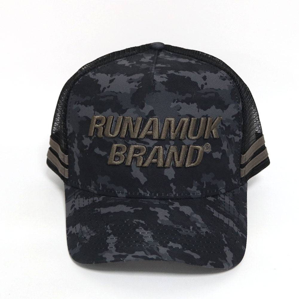 Kid's Runamuk Camo Trucker Cap