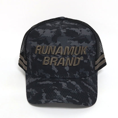 Kid's Runamuk Camo Trucker Cap