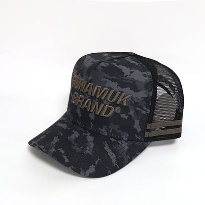 Kid's Runamuk Camo Trucker Cap