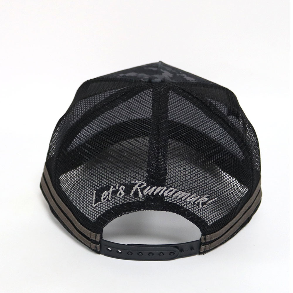 Kid's Runamuk Camo Trucker Cap